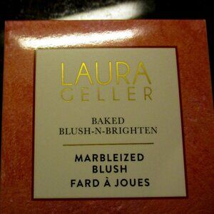 NIB! LAURA GELLER BAKED BLUSH-N-BRIGHTEN MARBELIZED BLUSH. ETHEREAL ROSE